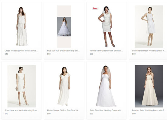 Cheap Davids Bridal Wedding Gown Where To Buy Cheap Wedding Dresses