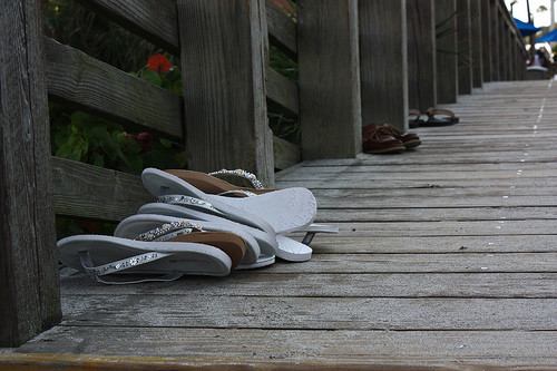 wedding flipflops