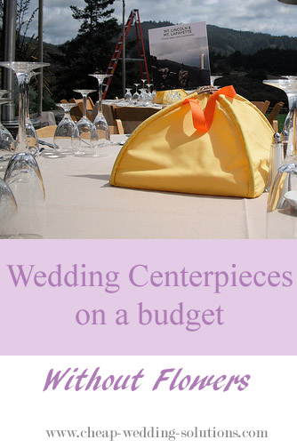 budget wedding centerpiece ideas without flowers