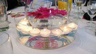 Flower And Candle Centerpiece Inexpensive Ideas For Your Wedding