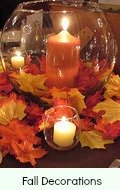 fall wedding table decorations